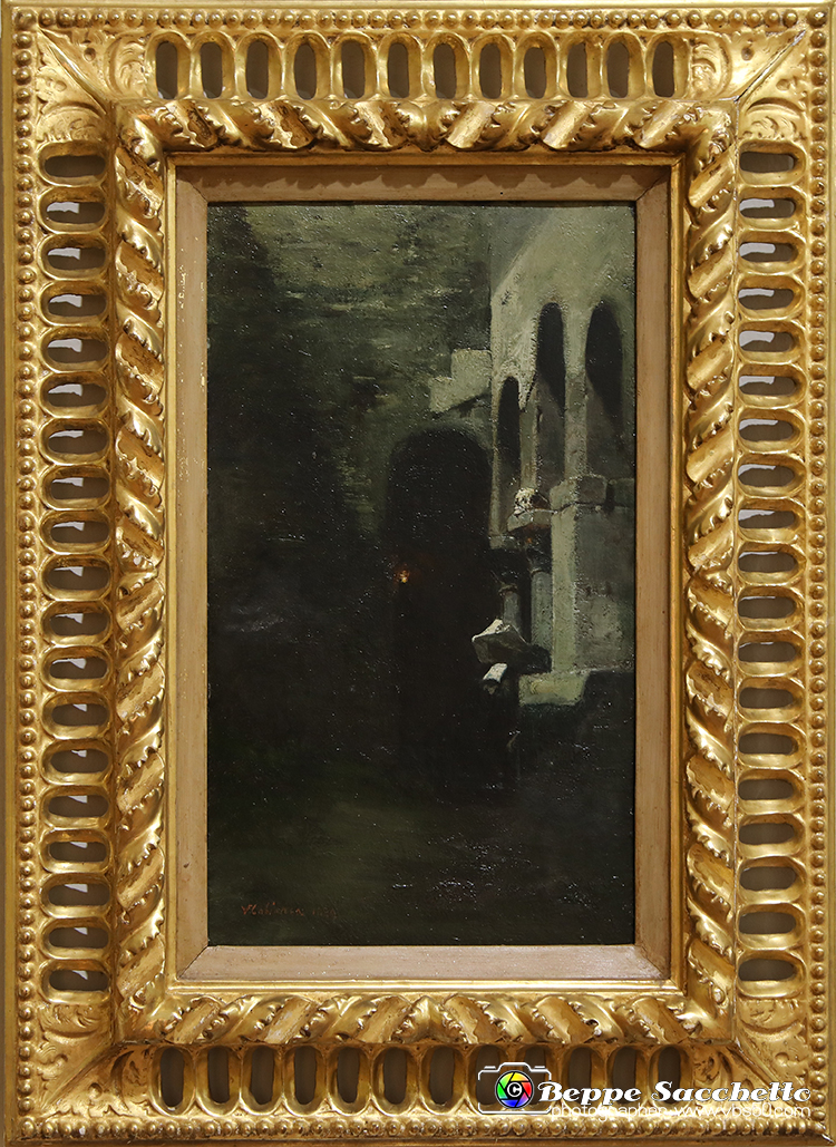 VBS_9515 - Mostra I Macchiaioli - Vincenzo Cabianca - Monaca nel chiostro, 1889.jpg